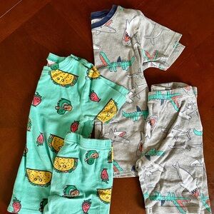 Carter’s pajamas lot size 8